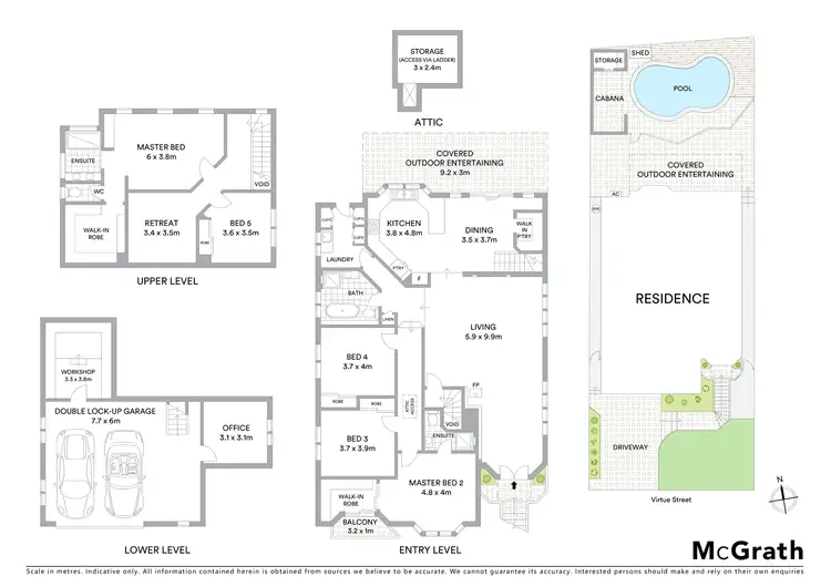 Floorplan of Homely house listing, 46 Virtue Street, Condell Park NSW 2200