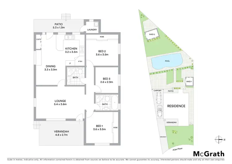 Floorplan of Homely house listing, 7 Arjez Place, Marayong NSW 2148