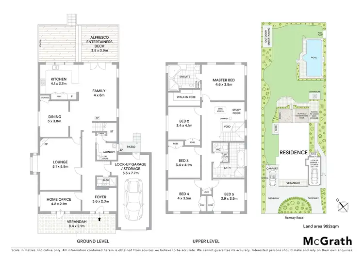 Floorplan of Homely house listing, 50 Ramsay Road, Pennant Hills NSW 2120