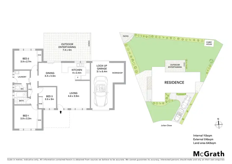 Floorplan of Homely house listing, 4 Julian Close, Chittaway Bay NSW 2261