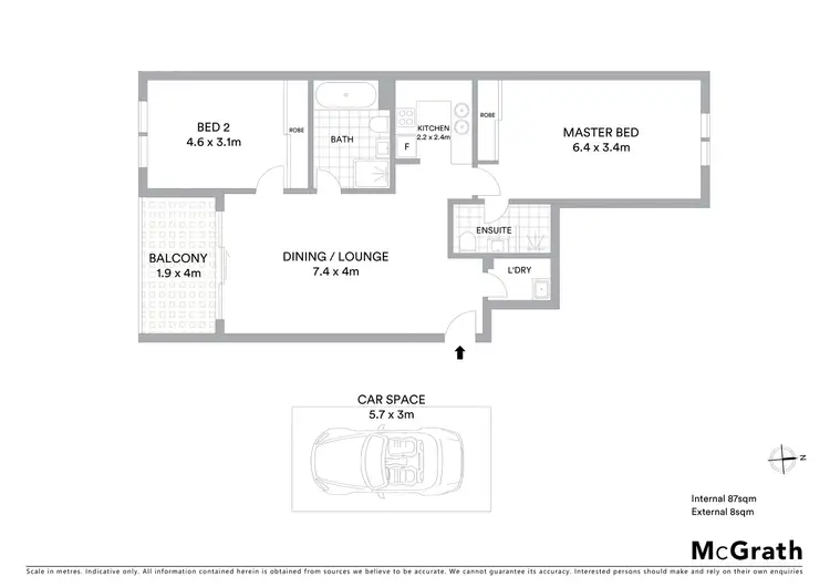 Floorplan of Homely apartment listing, 30/49 Henderson Road, Alexandria NSW 2015