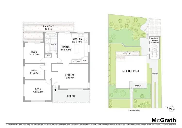 Floorplan of Homely house listing, 119 Sandakan Road, Revesby Heights NSW 2212