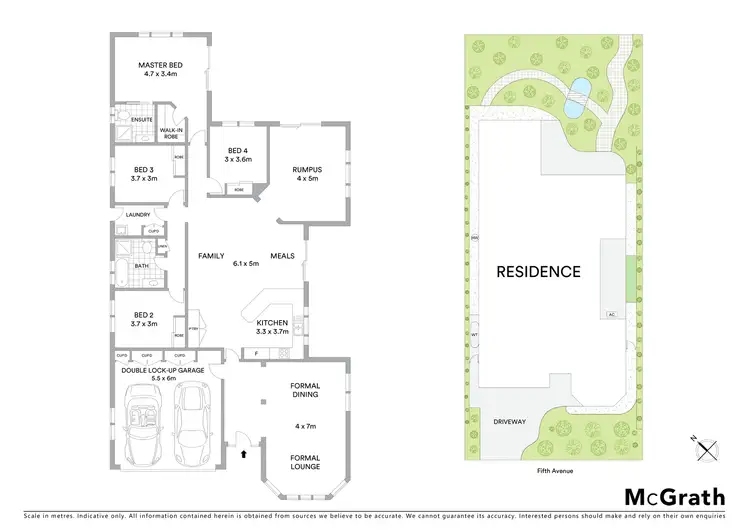 Floorplan of Homely house listing, 3 Fifth Avenue, Seven Hills NSW 2147