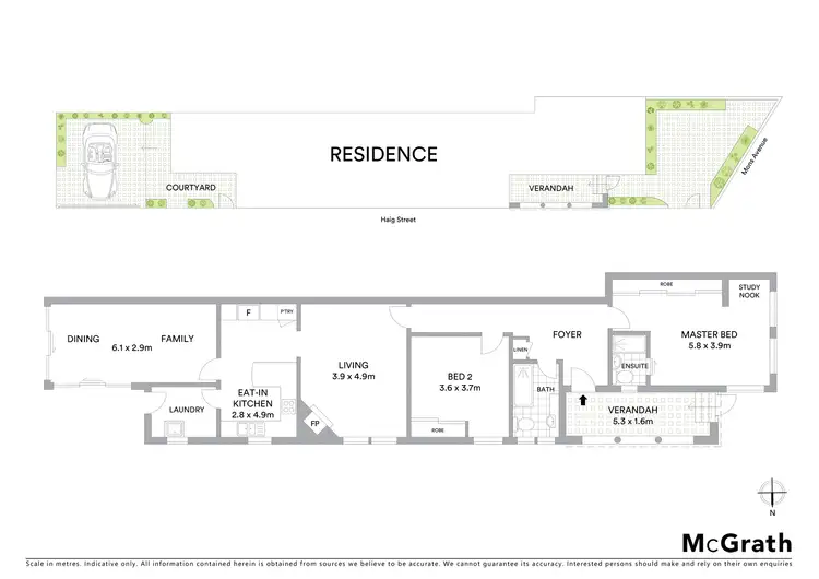 Floorplan of Homely house listing, 18 Mons Avenue, Maroubra NSW 2035