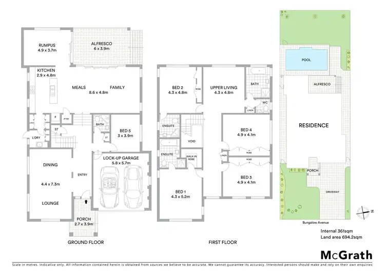 Floorplan of Homely house listing, 24 Bungalow Avenue, Pymble NSW 2073