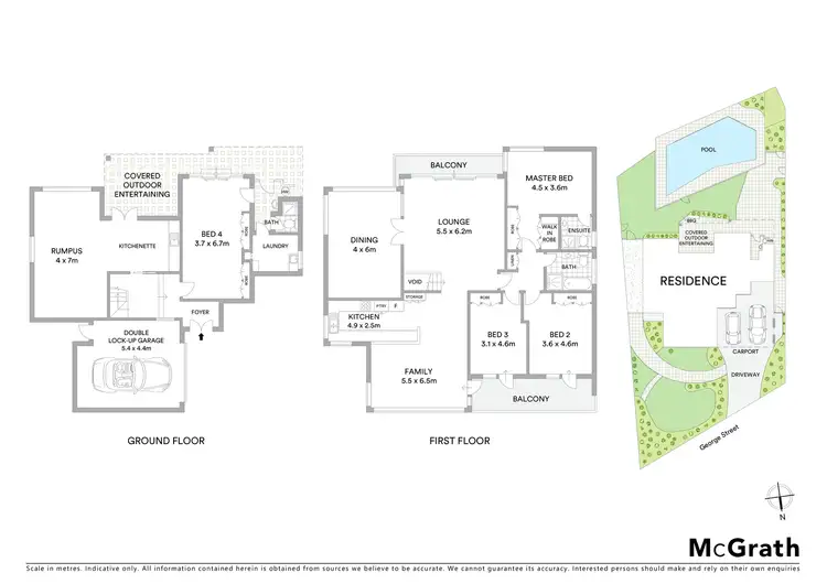 Floorplan of Homely house listing, 9 George Street, Hunters Hill NSW 2110