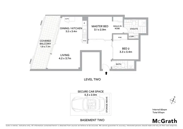 Floorplan of Homely apartment listing, 209/11A Lachlan Street, Waterloo NSW 2017