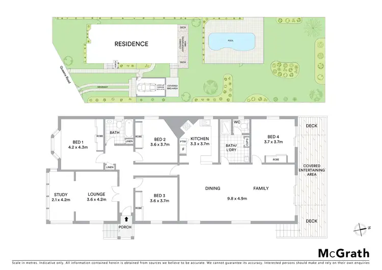 Floorplan of Homely house listing, 23 Queens Road, New Lambton NSW 2305