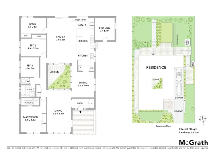 Floorplan of Homely house listing, 7 Easterbrook Place, Gowrie ACT 2904