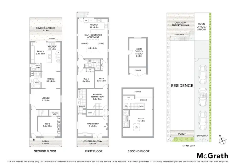 Floorplan of Homely house listing, 51 Merton Street, Rozelle NSW 2039