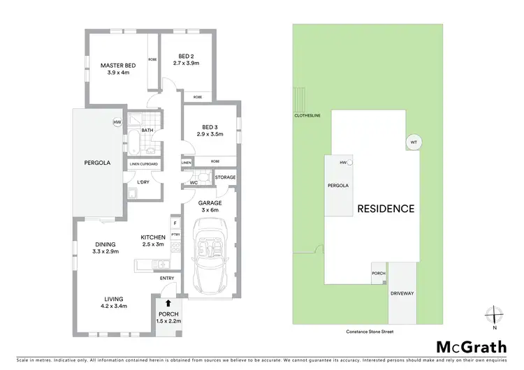 Floorplan of Homely house listing, 16 Constance Stone Street, Macgregor ACT 2615