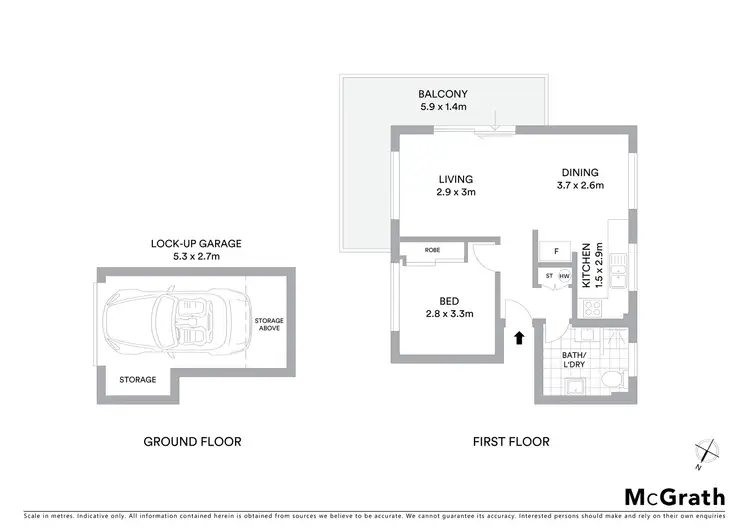 Floorplan of Homely apartment listing, 6/17 Richmond Avenue, Dee Why NSW 2099