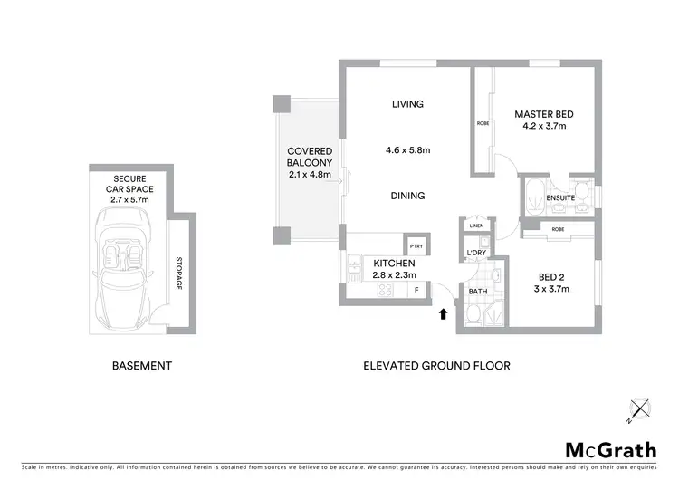 Floorplan of Homely apartment listing, 1/18 Banksia Street, Dee Why NSW 2099