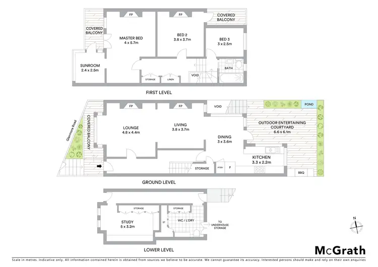Floorplan of Homely house listing, 321 Glenmore Road, Paddington NSW 2021