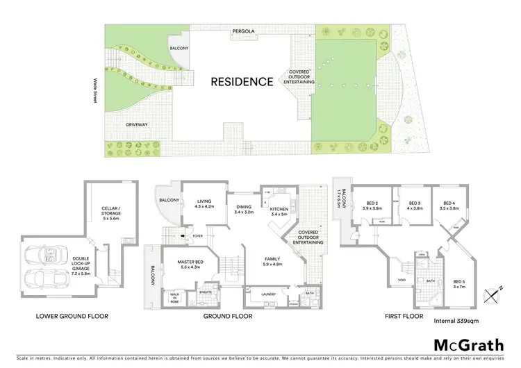 Floorplan of Homely house listing, 1 Wade Street, Putney NSW 2112