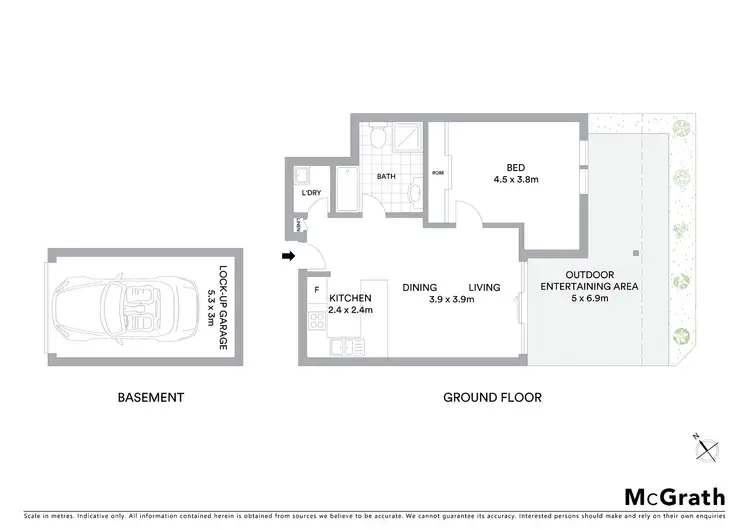 Floorplan of Homely apartment listing, 7/240 Lawrence Street, Alexandria NSW 2015