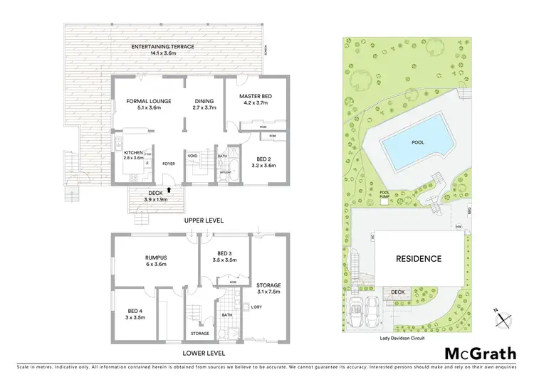 Floorplan of Homely house listing, 83 Lady Davidson Circuit, Forestville NSW 2087