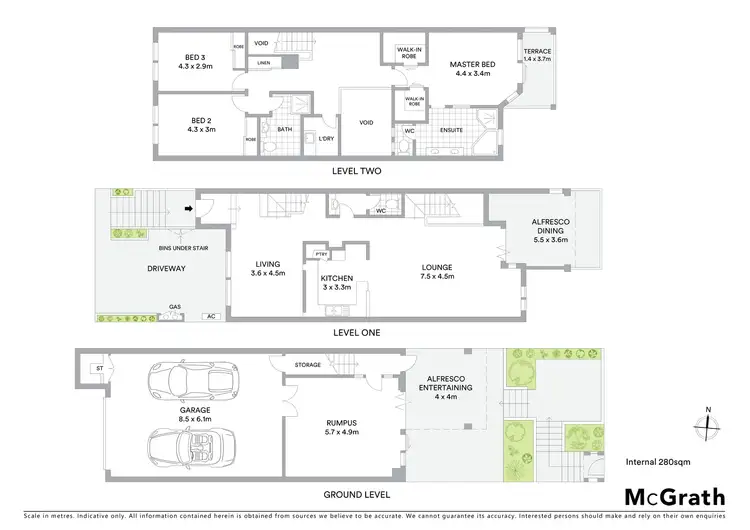 Floorplan of Homely townhouse listing, 43 Watts Drive, Varsity Lakes QLD 4227