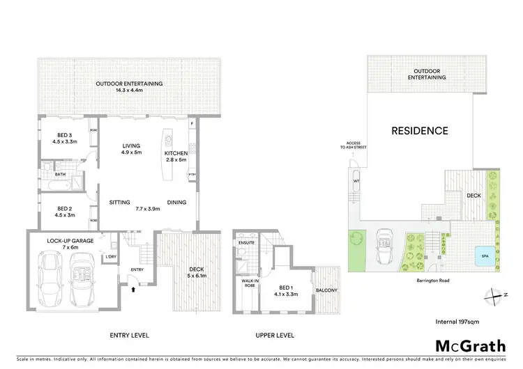 Floorplan of Homely semi-detached listing, 2/24 Ash Street, Terrigal NSW 2260