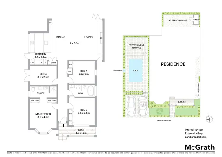 Floorplan of Homely house listing, 18 Newcastle Street, Yarraville VIC 3013
