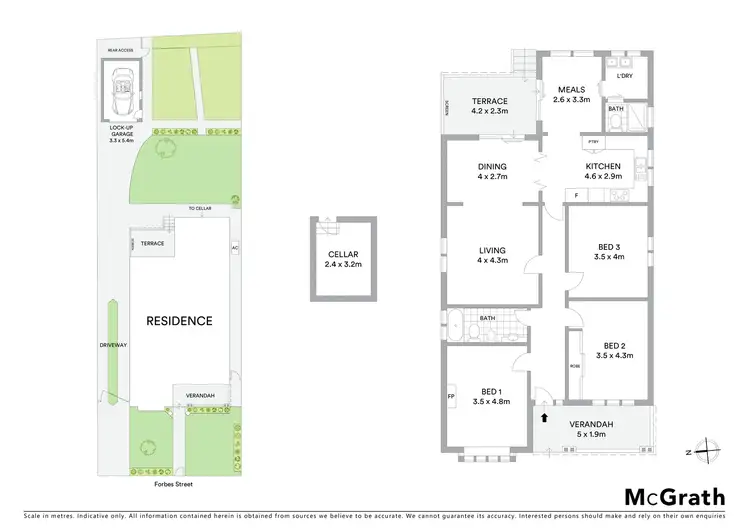 Floorplan of Homely house listing, 2 Forbes Street, Croydon Park NSW 2133