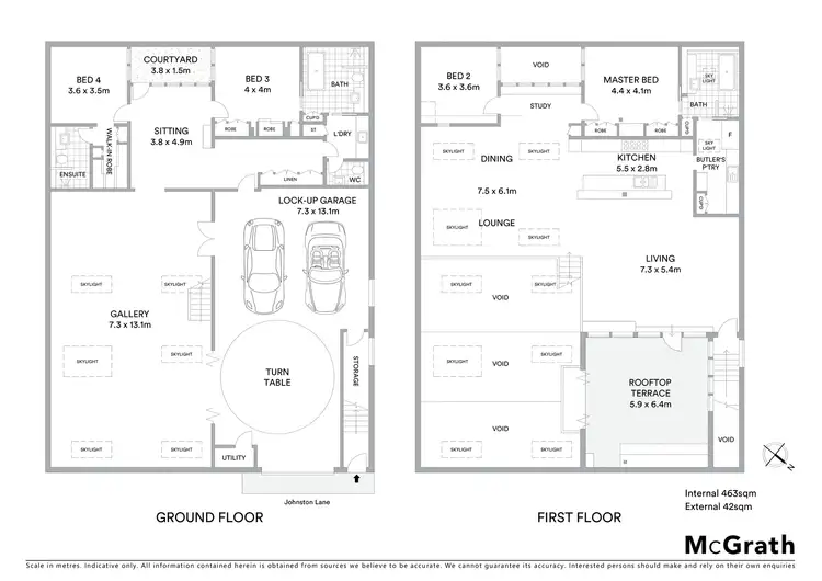 Floorplan of Homely house listing, 43 Johnston Lane, Annandale NSW 2038
