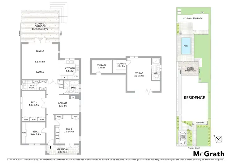 Floorplan of Homely house listing, 50 Francis Street, Carlton NSW 2218