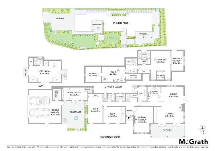 Floorplan of Homely house listing, 12 Private Road, Northwood NSW 2066