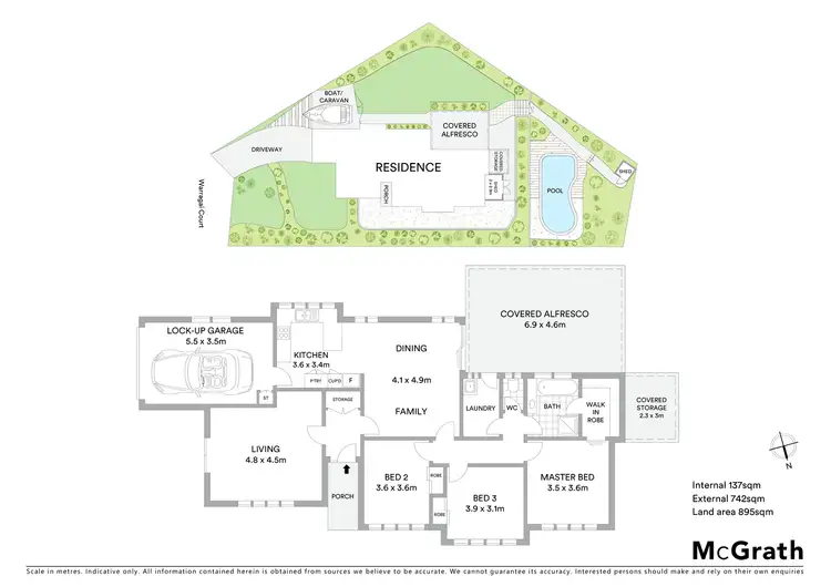 Floorplan of Homely house listing, 5 Warragai Court, Noosa Heads QLD 4567