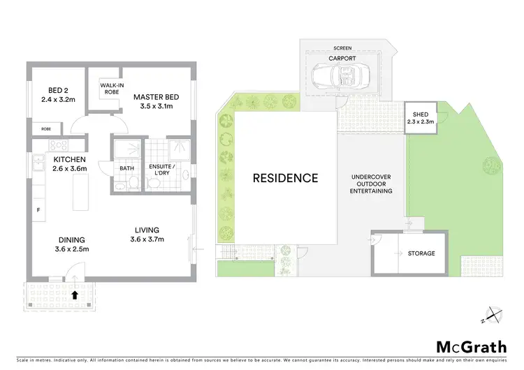 Floorplan of Homely villa listing, 3/109 Vega Street, Revesby NSW 2212