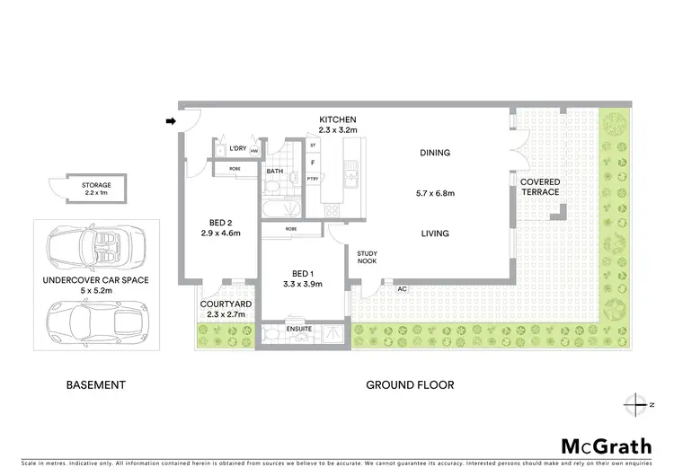 Floorplan of Homely apartment listing, 4/261 Dandenong Road, Prahran VIC 3181