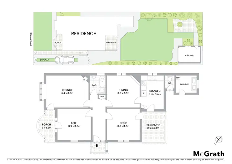 Floorplan of Homely house listing, 7 O'Meara Street, Carlton NSW 2218