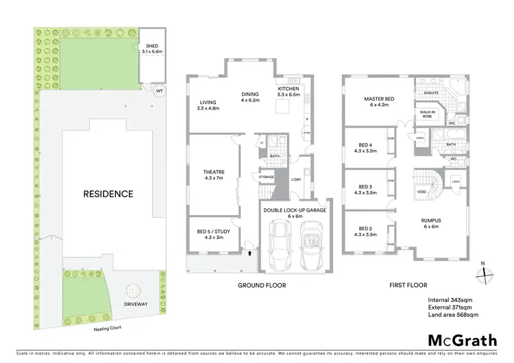 Floorplan of Homely house listing, 23 Nesting Court, Epping VIC 3076