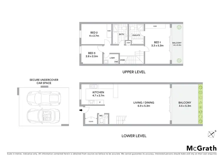 Floorplan of Homely apartment listing, 21/16-18 Rosemont Avenue, Woollahra NSW 2025