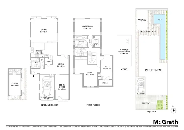 Floorplan of Homely house listing, 74 Edgar Street, Maroubra NSW 2035