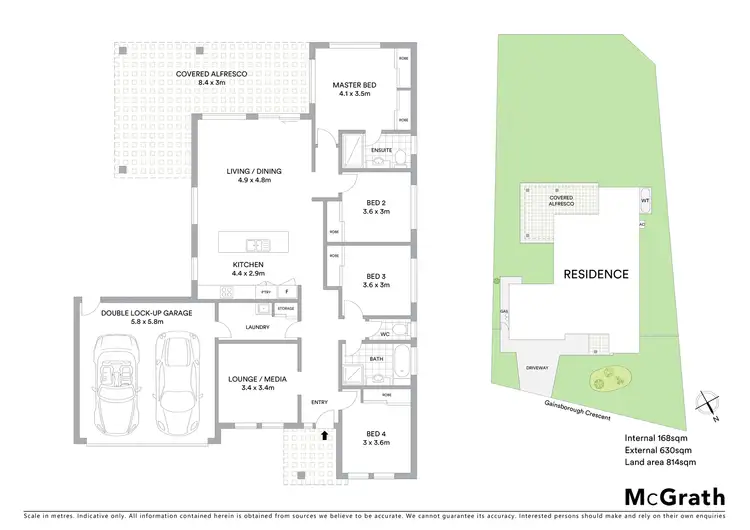 Floorplan of Homely house listing, 22 Gainsborough Crescent, Peregian Springs QLD 4573