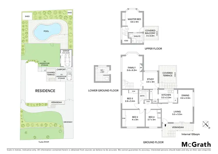 Floorplan of Homely house listing, 5 Tunks Street, Ryde NSW 2112