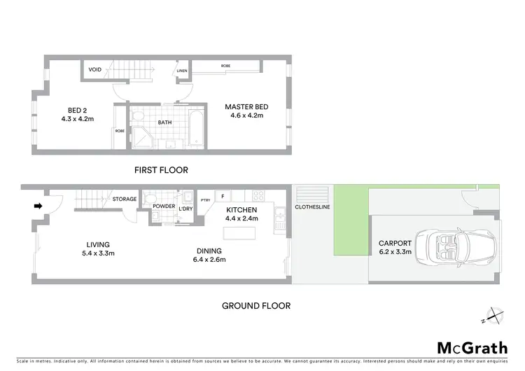 Floorplan of Homely townhouse listing, 75 Greg Urwin Circuit, Casey ACT 2913