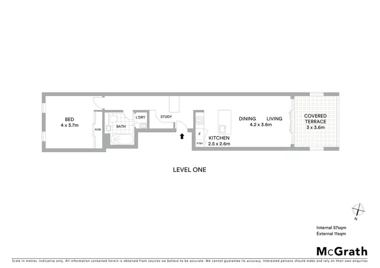 Floorplan of Homely apartment listing, 32/62 Botany Road, Alexandria NSW 2015