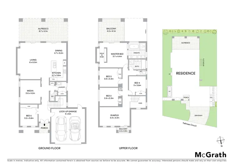 Floorplan of Homely house listing, 17 Talltrees Circuit, Wakerley QLD 4154