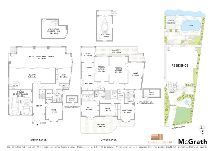 Floorplan of Homely house listing, 78 Carlton Crescent, Kogarah Bay NSW 2217