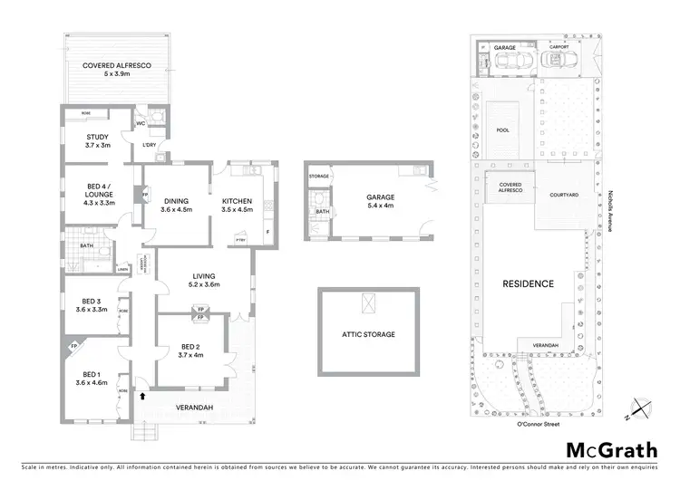 Floorplan of Homely house listing, 9 O'Connor Street, Haberfield NSW 2045