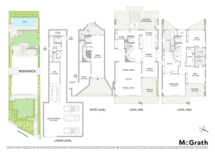 Floorplan of Homely house listing, 5 Burran Avenue, Mosman NSW 2088
