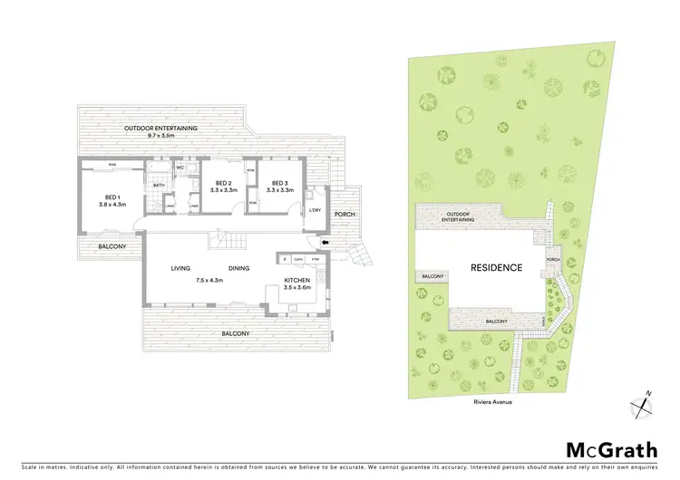 Floorplan of Homely house listing, 132 Riviera Avenue, Terrigal NSW 2260