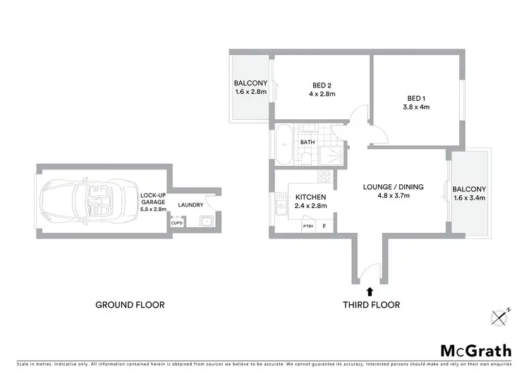 Floorplan of Homely apartment listing, 9/15 Duke Street, Kensington NSW 2033