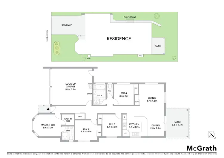 Floorplan of Homely house listing, 34 Allenby Drive, Meadowbrook QLD 4131
