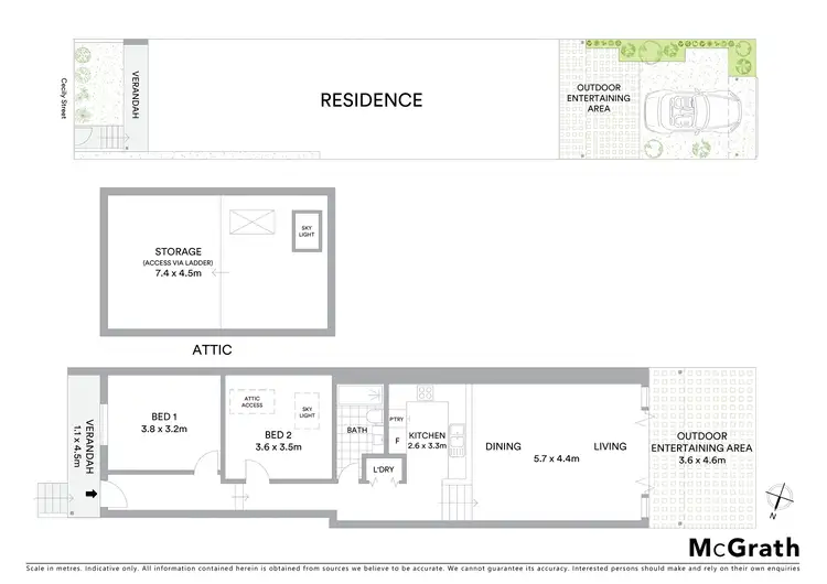 Floorplan of Homely house listing, 47 Cecily Street, Lilyfield NSW 2040