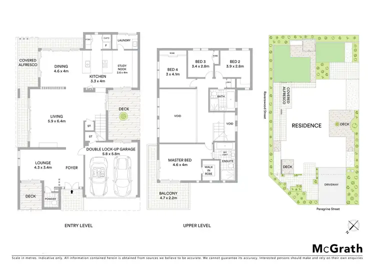 Floorplan of Homely house listing, 1 Peregrine Street, Gledswood Hills NSW 2557
