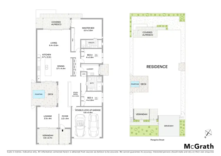 Floorplan of Homely house listing, 3 Peregrine Street, Gledswood Hills NSW 2557