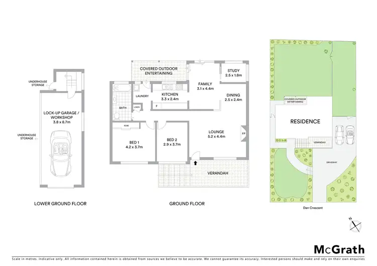 Floorplan of Homely house listing, 15 Dan Crescent, Castle Hill NSW 2154